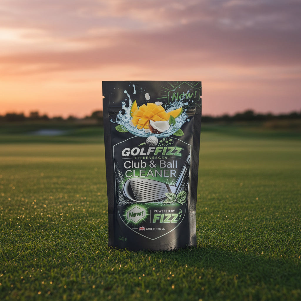 Mango and Coconut Golf Club and Ball Cleaning Powder, 10 Sachets